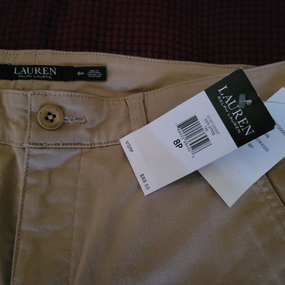 Lauren Ralph Lauren khakis, size 8 P - Picture 1 of 2